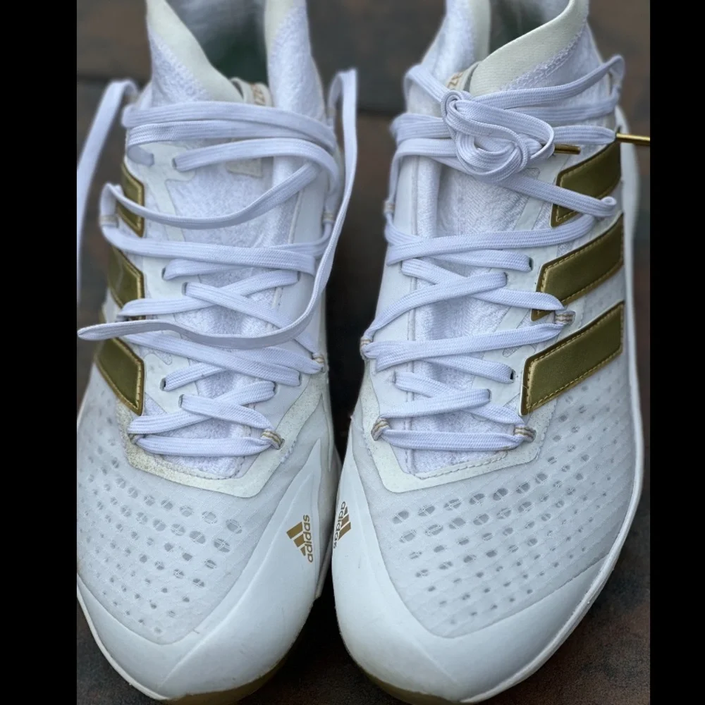 adidas adizero football cleats gold - Picture 5 of 7